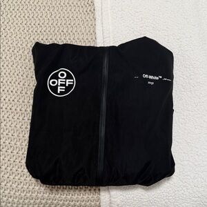 Off-White Black Logo Jacket